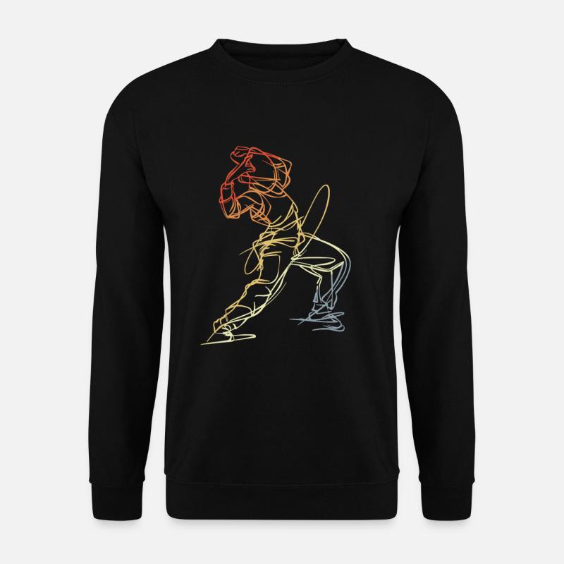 Breakdancer Sketch - Unisex Sweatshirt - black