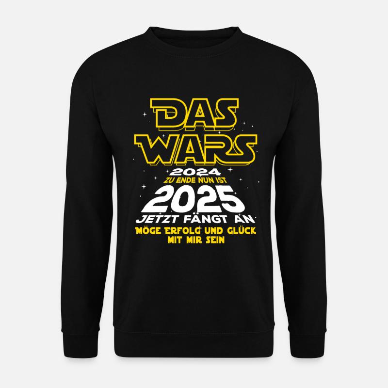 Das Wars - 2025 - Neujahr - Unisex Pullover - Schwarz