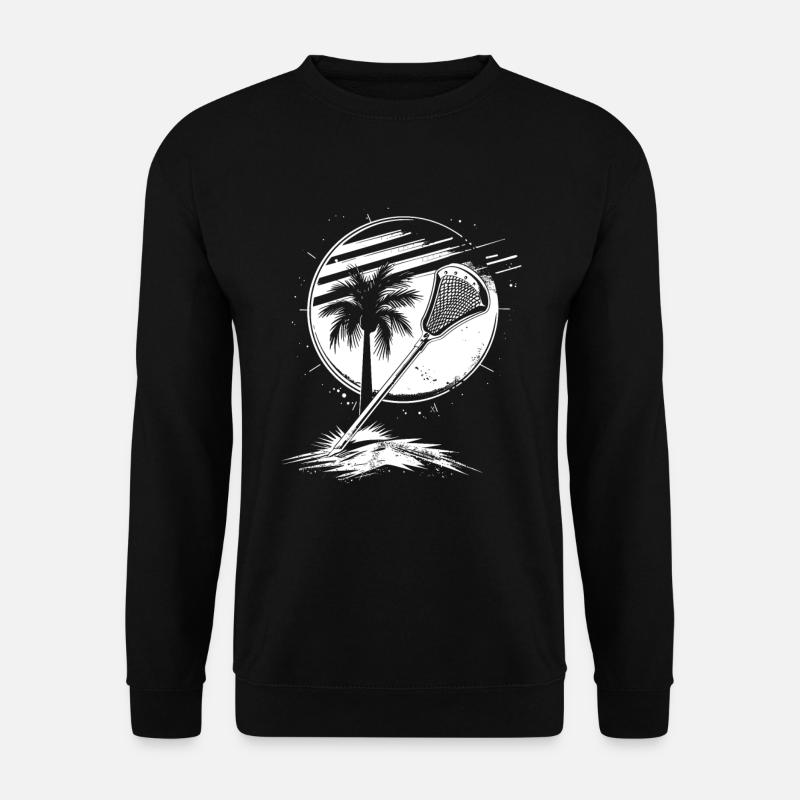 Lacrosse Sketch - Unisex Sweatshirt - black