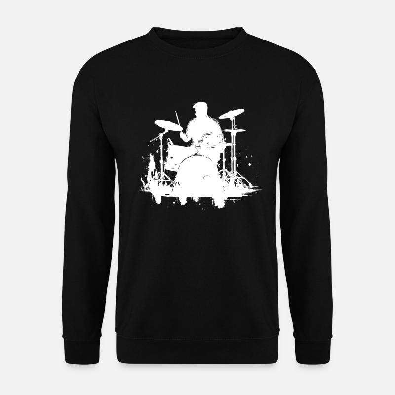 Drummer Sketch - Unisex Sweatshirt - black