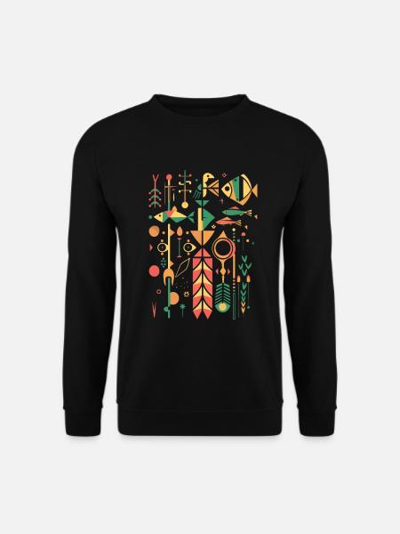 Pêche ludique - Sweat-shirt Unisexe - noir