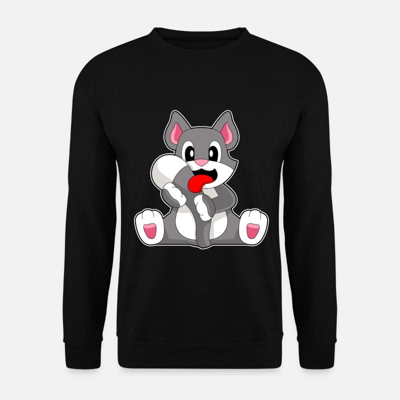 Funny Cat - Unisex Sweatshirt - black