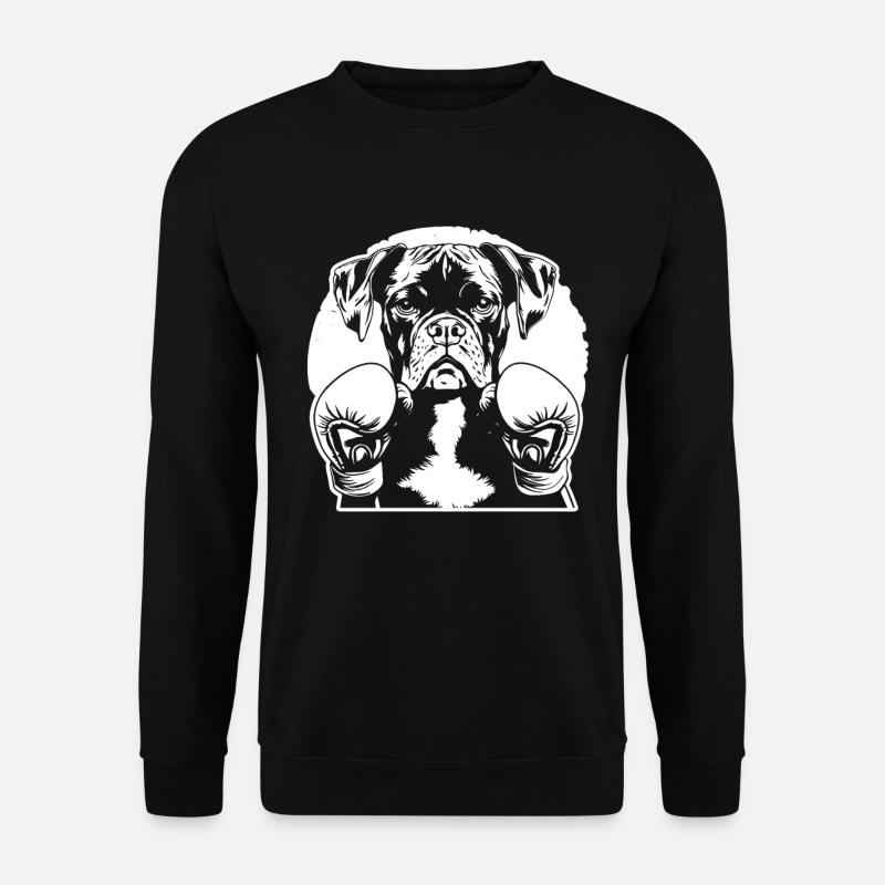Boxer - Unisex Sweatshirt - black
