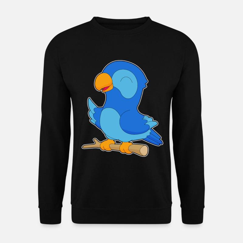 Branche Parrot - Sweat-shirt Unisexe - noir