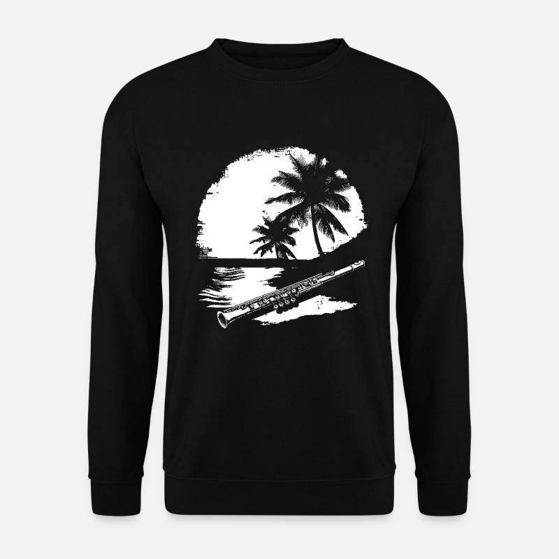 Flute Graphic - Unisex Sweatshirt - black