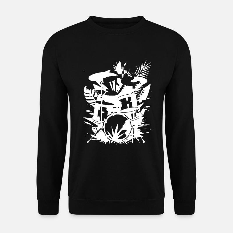 Drum Graphics - Unisex Sweatshirt - black