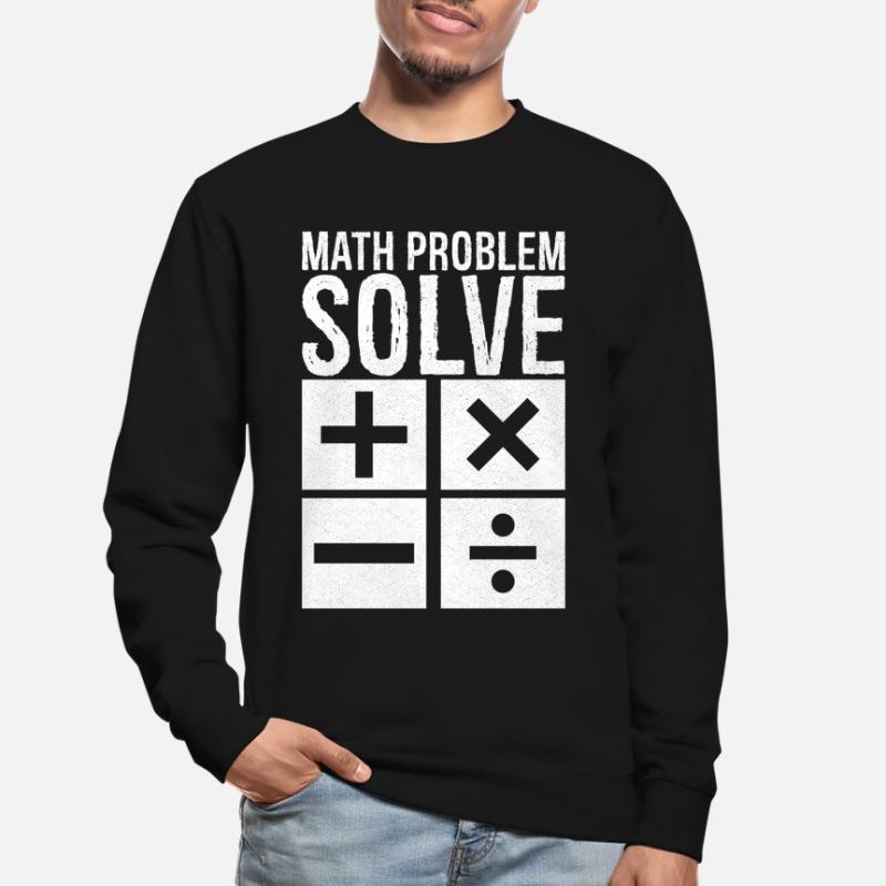math problem solve Unisex Sweatshirt