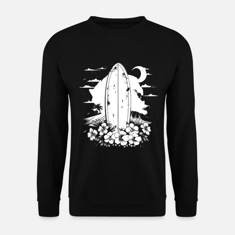 Surfboard - Unisex Sweatshirt - black