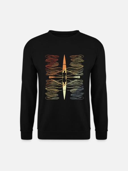 Aviron d’époque - Sweat-shirt Unisexe - noir