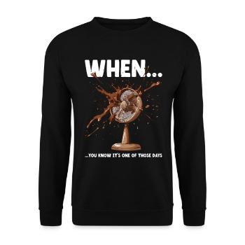 Drôle de désastre de mème Les collègues du cabinet d’avocats de Murphy - Sweat-shirt Unisexe - noir - Devant - Alina (178cm) & Michal (187cm)