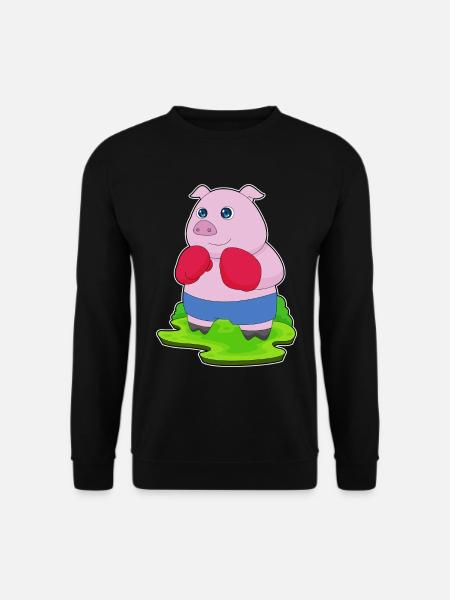 Pig Boxer Gants de boxe Boxe - Sweat-shirt Unisexe - noir