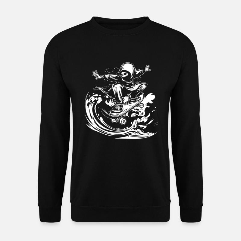 Skateboarding Comic - Unisex Sweatshirt - black