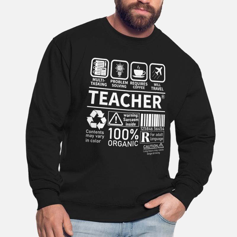 Teacher multi tasking problem solving requires Unisex Sweatshirt