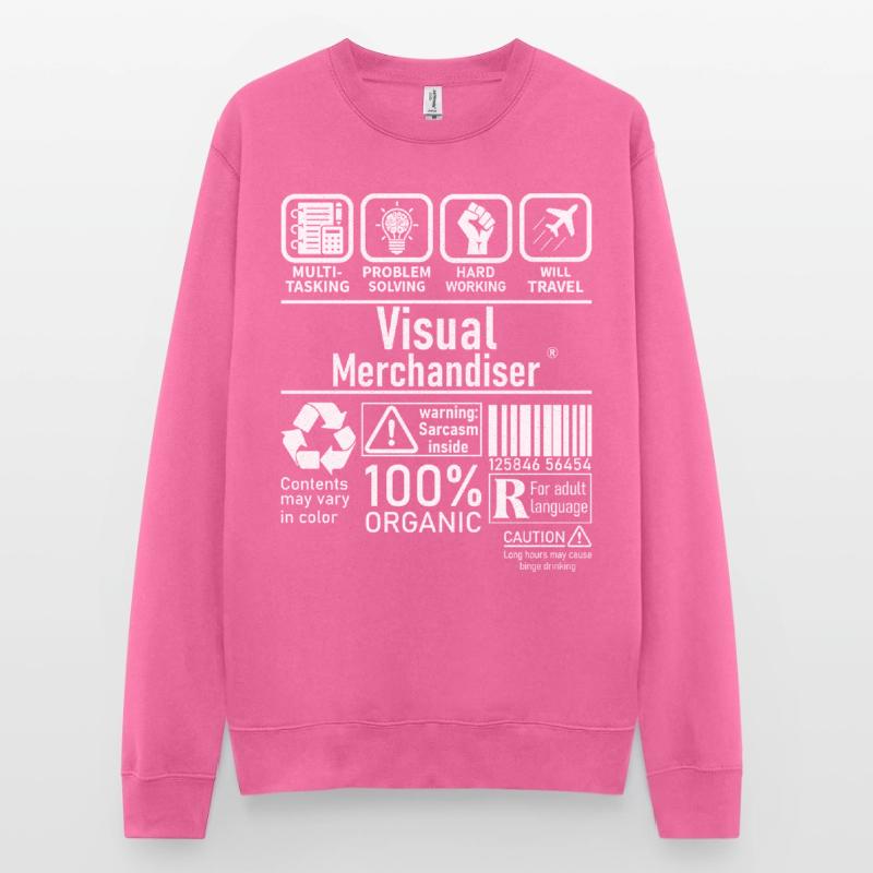 Visual Merchandiser multi tasking problem solving Unisex Pullover