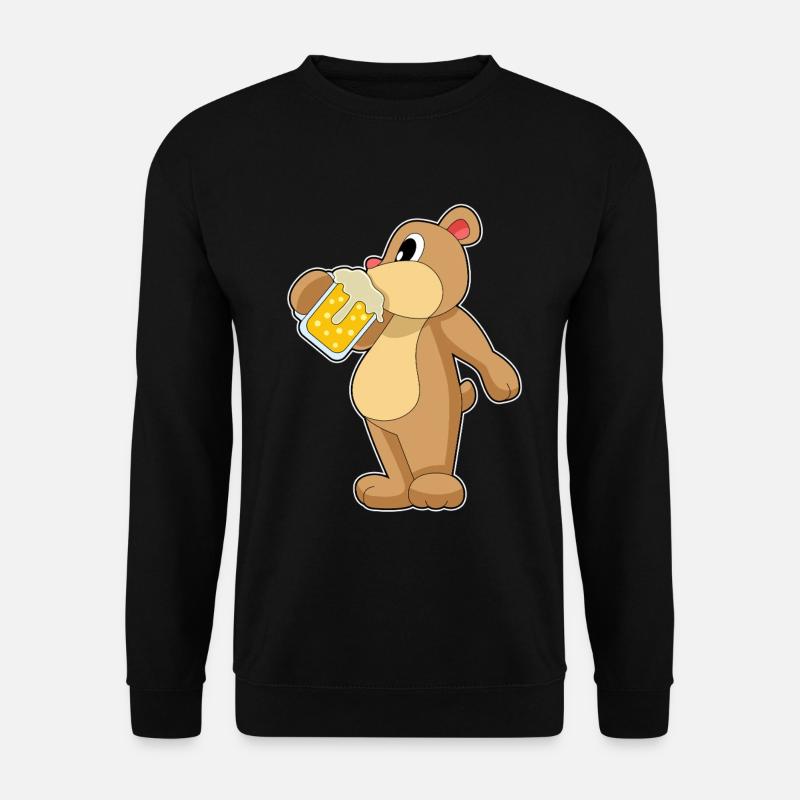 Bière Bär - Sweat-shirt Unisexe - noir