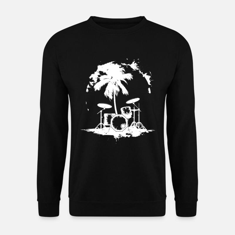 Schlagzeug - Unisex Pullover - Schwarz