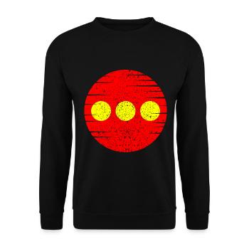 Christiania - Unisex Pullover - Schwarz - Vorne - Alina (178cm) & Michal (187cm)