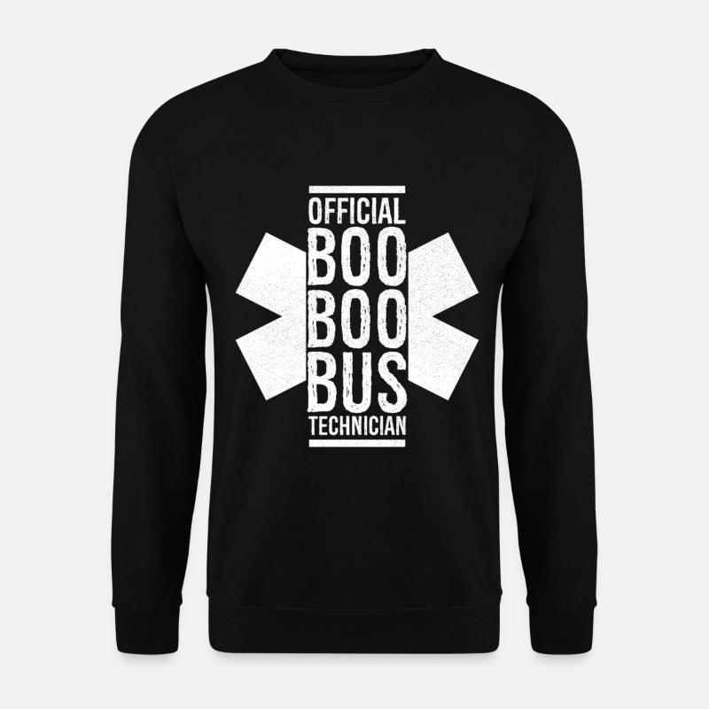 official boo boo bus technician - Unisex Pullover - Schwarz
