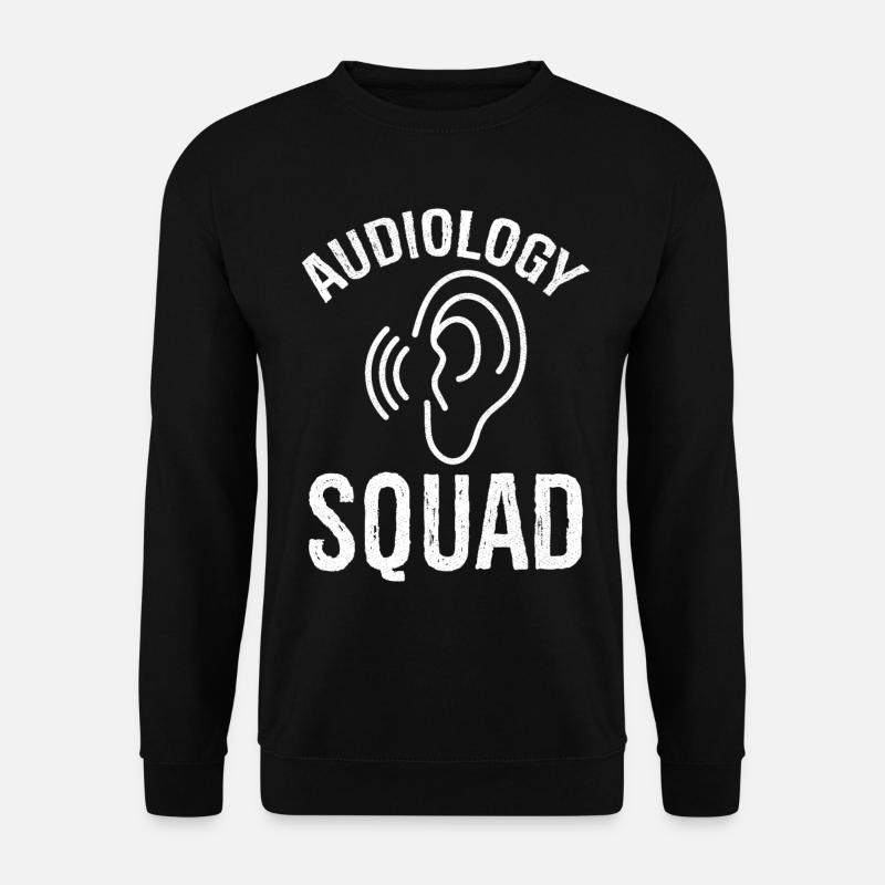 audiology squad - Unisex Pullover - Schwarz