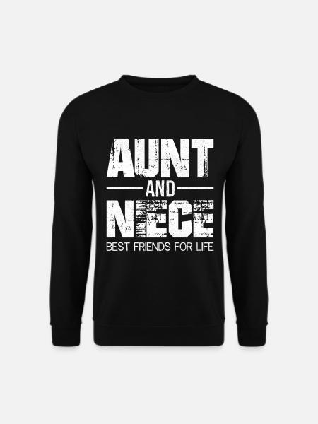 aunt and niece best friends for life - Unisex Sweatshirt - black