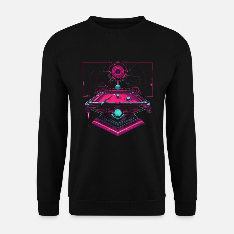 Billard Steampunk Look - Unisex Pullover - Schwarz