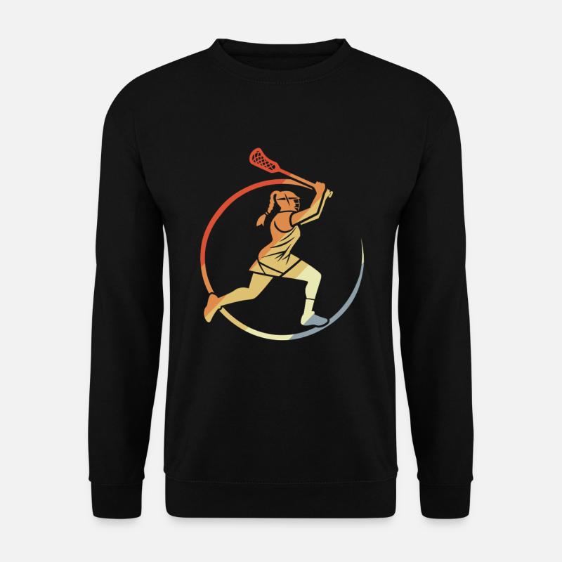 Women's Lacrosse - Unisex Sweatshirt - black