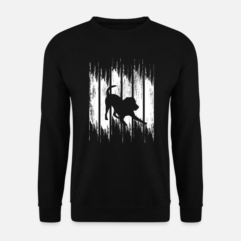 Hund - Unisex Pullover - Schwarz