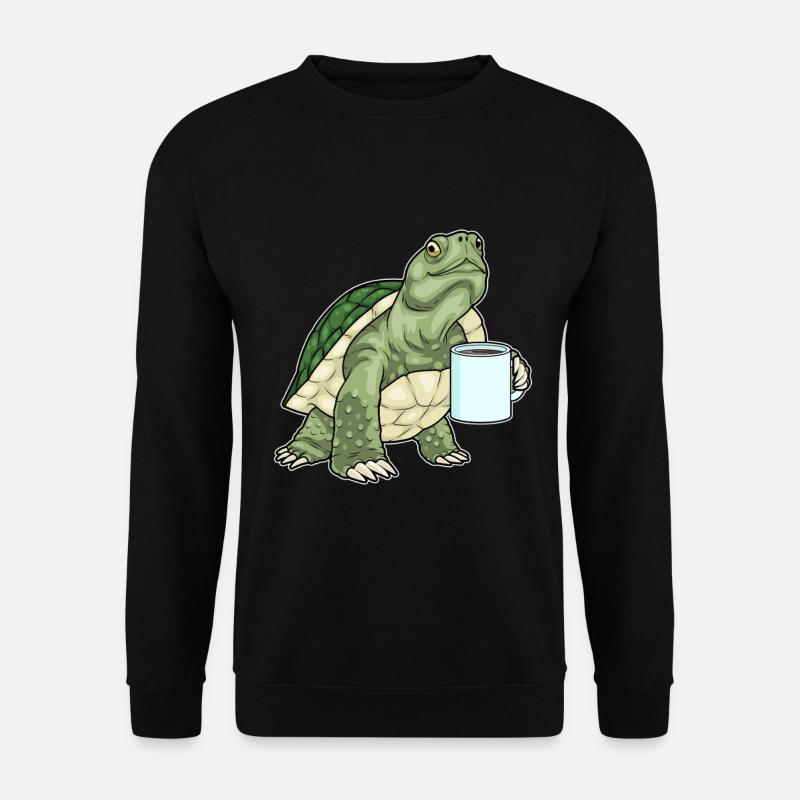 Turtle Coffee Mug - Unisex Sweatshirt - black
