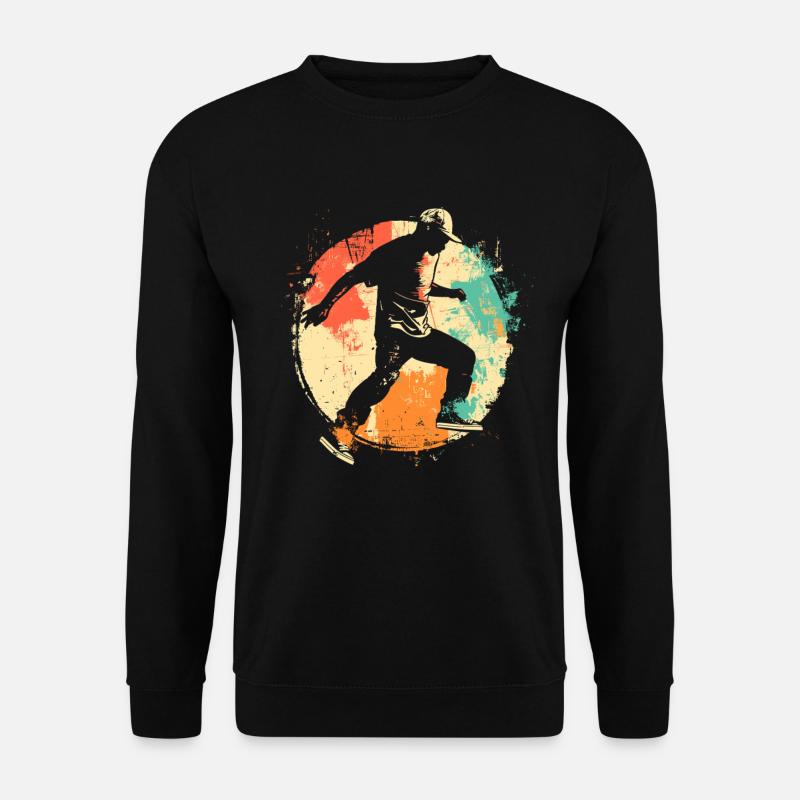 Vintage B-Boy - Unisex Pullover - Schwarz