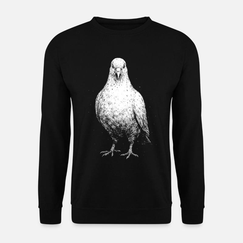 A pigeon - Unisex Sweatshirt - black