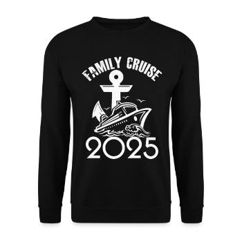 Croisière famille 2025 - Sweat-shirt Unisexe - noir - Devant - Alina (178cm) & Michal (187cm)