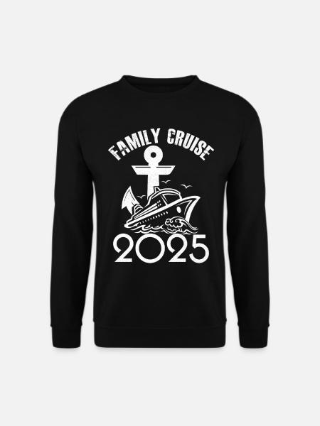 Familienkreuzfahrt 2025 - Unisex Pullover - Schwarz
