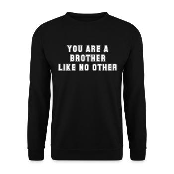 Vous êtes un frère pas comme les autres - Sweat-shirt Unisexe - noir - Devant - Alina (178cm) & Michal (187cm)