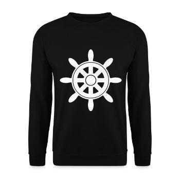 Kreuzfahrt Kreuzfahrtschiff Familienurlaub - Unisex Pullover - Schwarz - Vorne - Alina (178cm) & Michal (187cm)