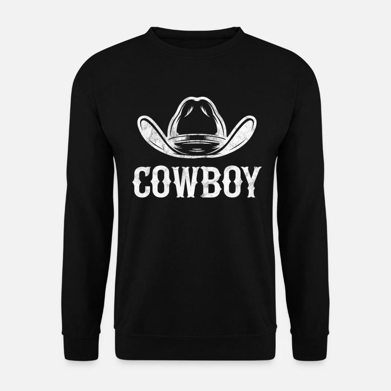 Cowboy - Unisex Sweatshirt - black