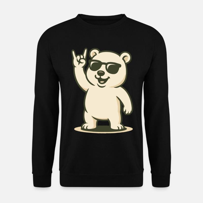 Arctic Rocker - Unisex Pullover - Schwarz