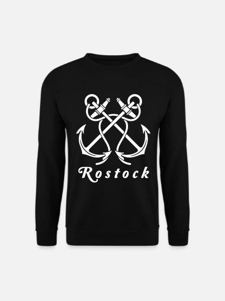 Rostock Ankerliebe - Unisex Sweatshirt - black