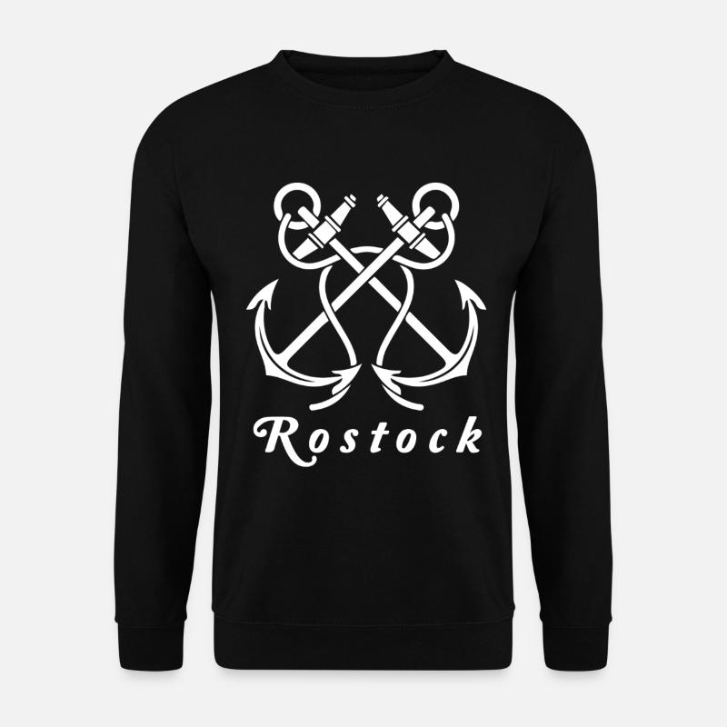 Rostock Ankerliebe - Unisex Pullover - Schwarz