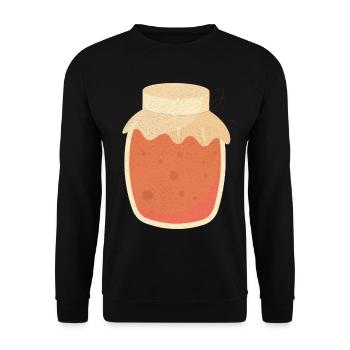 Autumn Vintage - Unisex Sweatshirt - black - Front - Alina (178cm) & Michal (187cm)