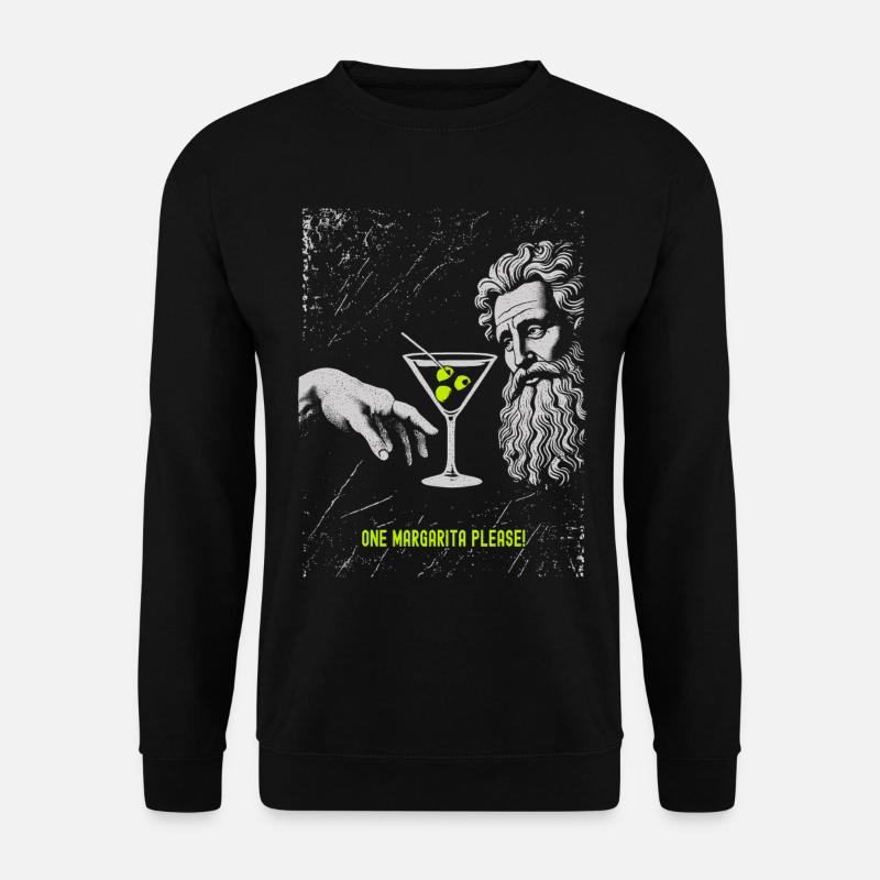 Classical Genius Margarita Design - Unisex Sweatshirt - black