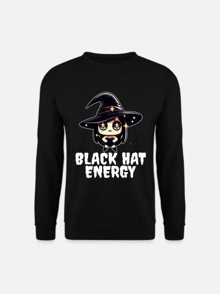 BLACK HAT ENERGY - HEXEN-HALLOWEEN - Unisex Pullover - Schwarz