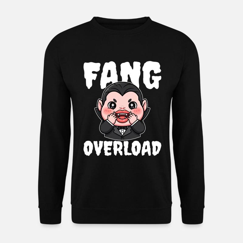 FANG_OVERLOAD - Unisex Sweatshirt - black