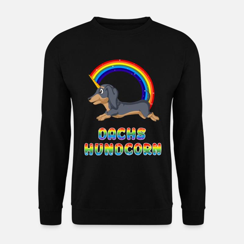 Dachshund - Unisex Sweatshirt - black