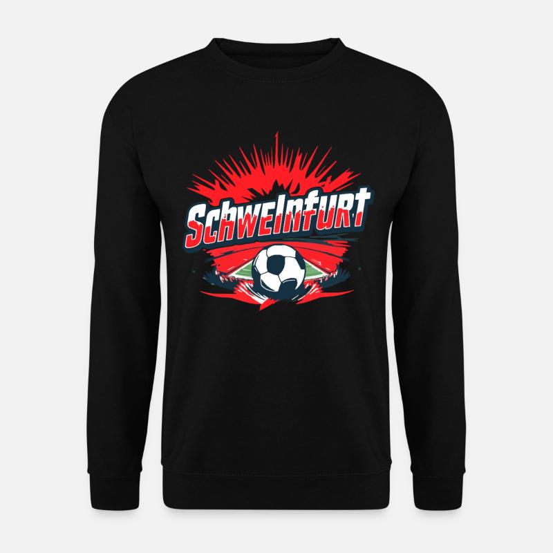 Schweinfurt Fussball Fanartikel - Unisex Pullover - Schwarz