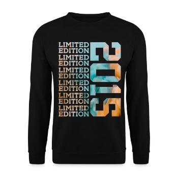 ÉDITION LIMITÉE 2015 11 ANS 11E ANNIVERSAIRE - Sweat-shirt Unisexe - noir - Devant - Alina (178cm) & Michal (187cm)