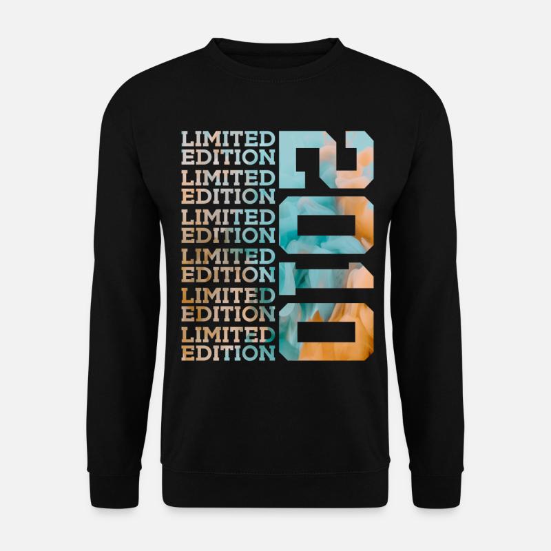 LIMITED EDITION 2010 16 JAHRE 16. GEBURTSTAG - Unisex Pullover - Schwarz