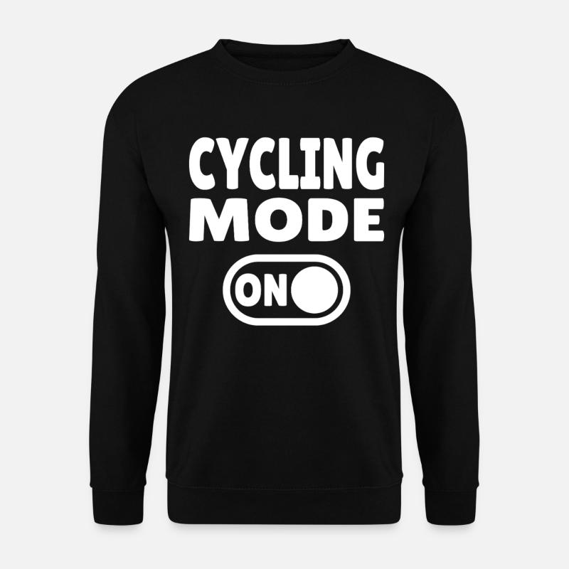Mode cyclisme activé Cyclisme - Sweat-shirt Unisexe - noir