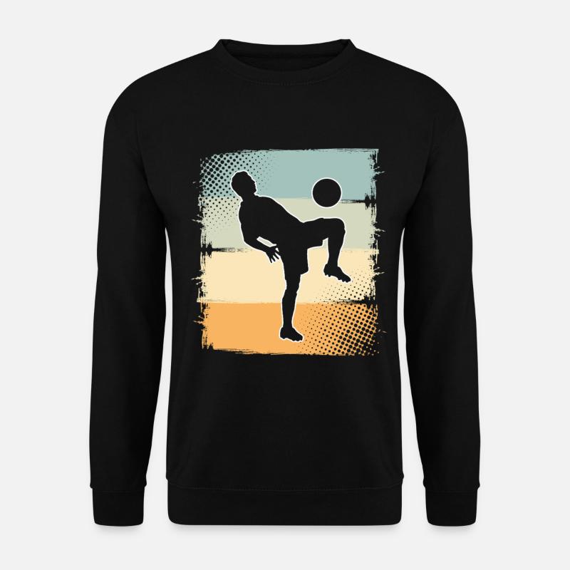 Fußball - Unisex Pullover - Schwarz