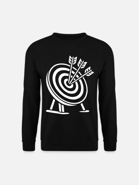 Archery Archers Hit the Mark - Unisex Sweatshirt - black