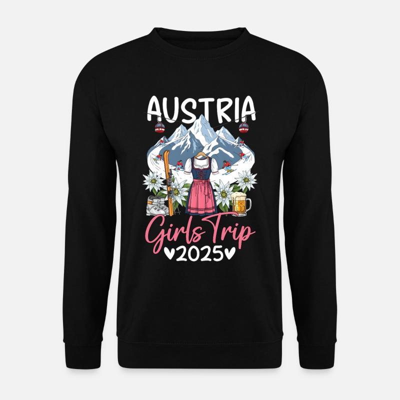 Austria Girls Trip 2025 - Unisex Pullover - Schwarz